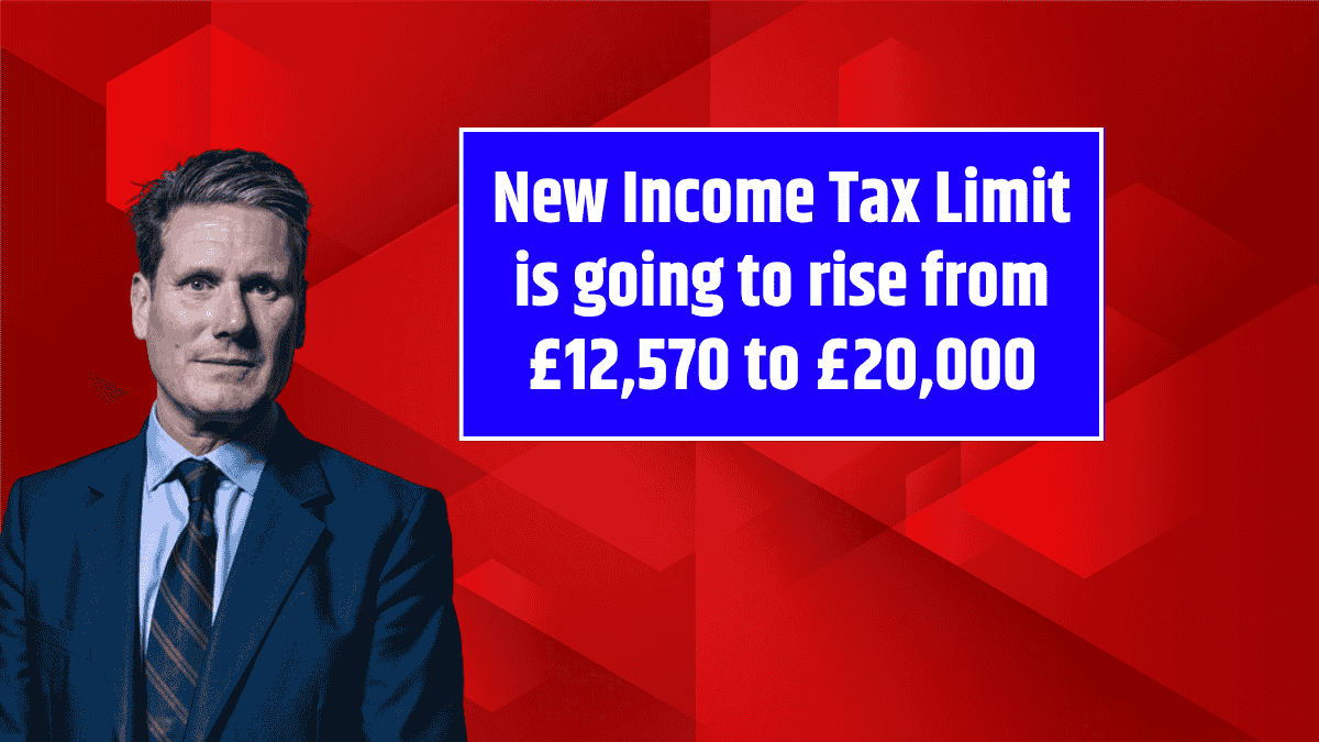 Financial Boost for State Pensioners New Income Tax Limit is going to rise from £12,570 to £20,000