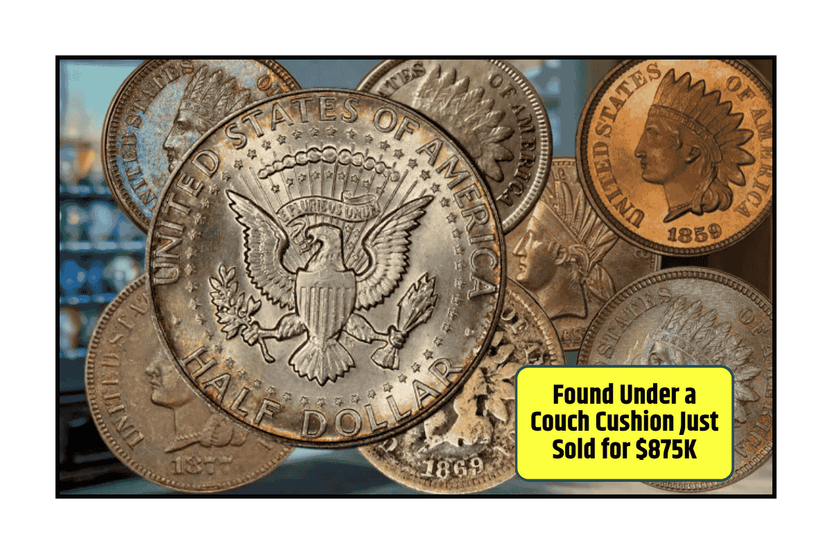 Rare $875K Kennedy Half Dollar Found Under a Couch Cushion