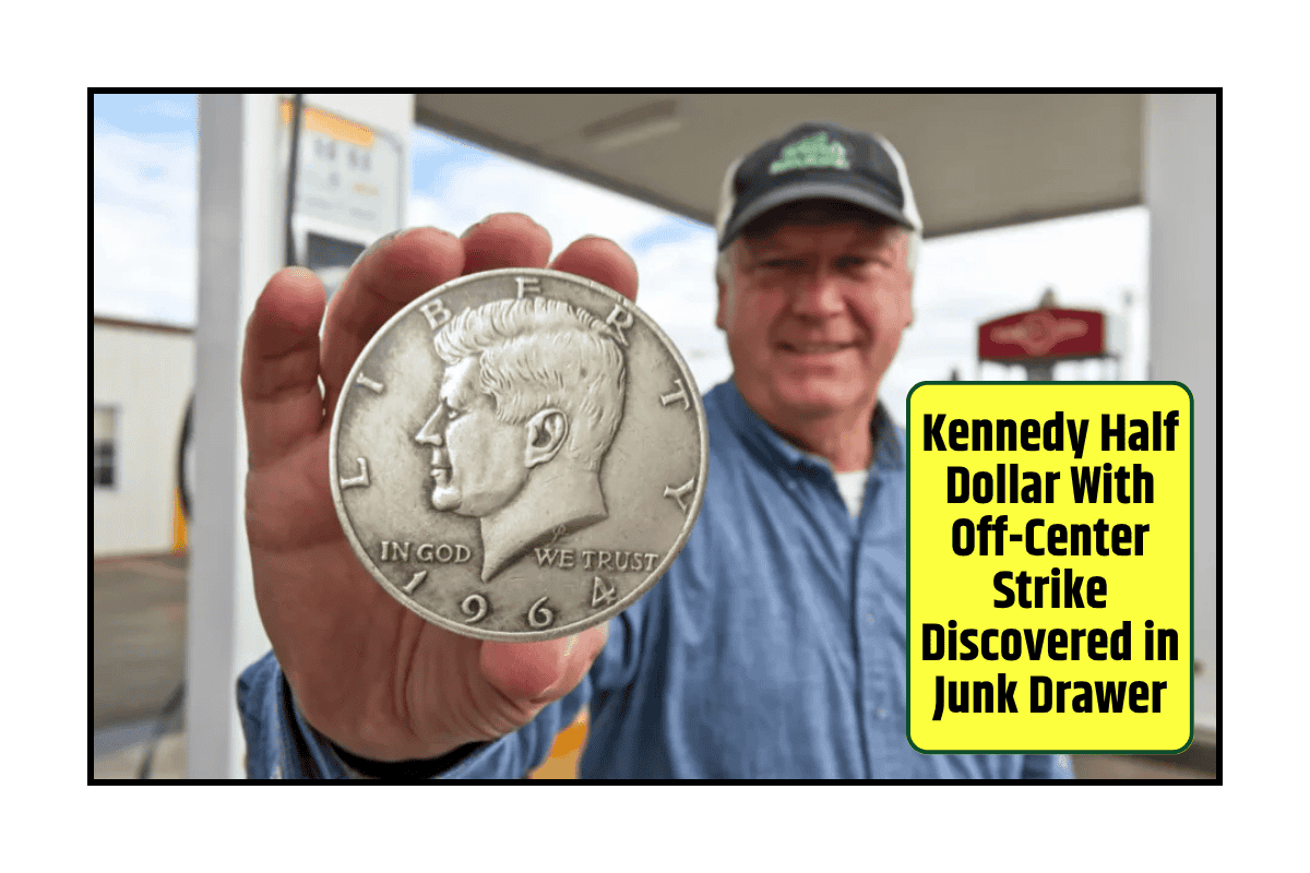 Kennedy Half Dollar With Off-Center Strike Discovered in Junk Drawer — Worth $720K
